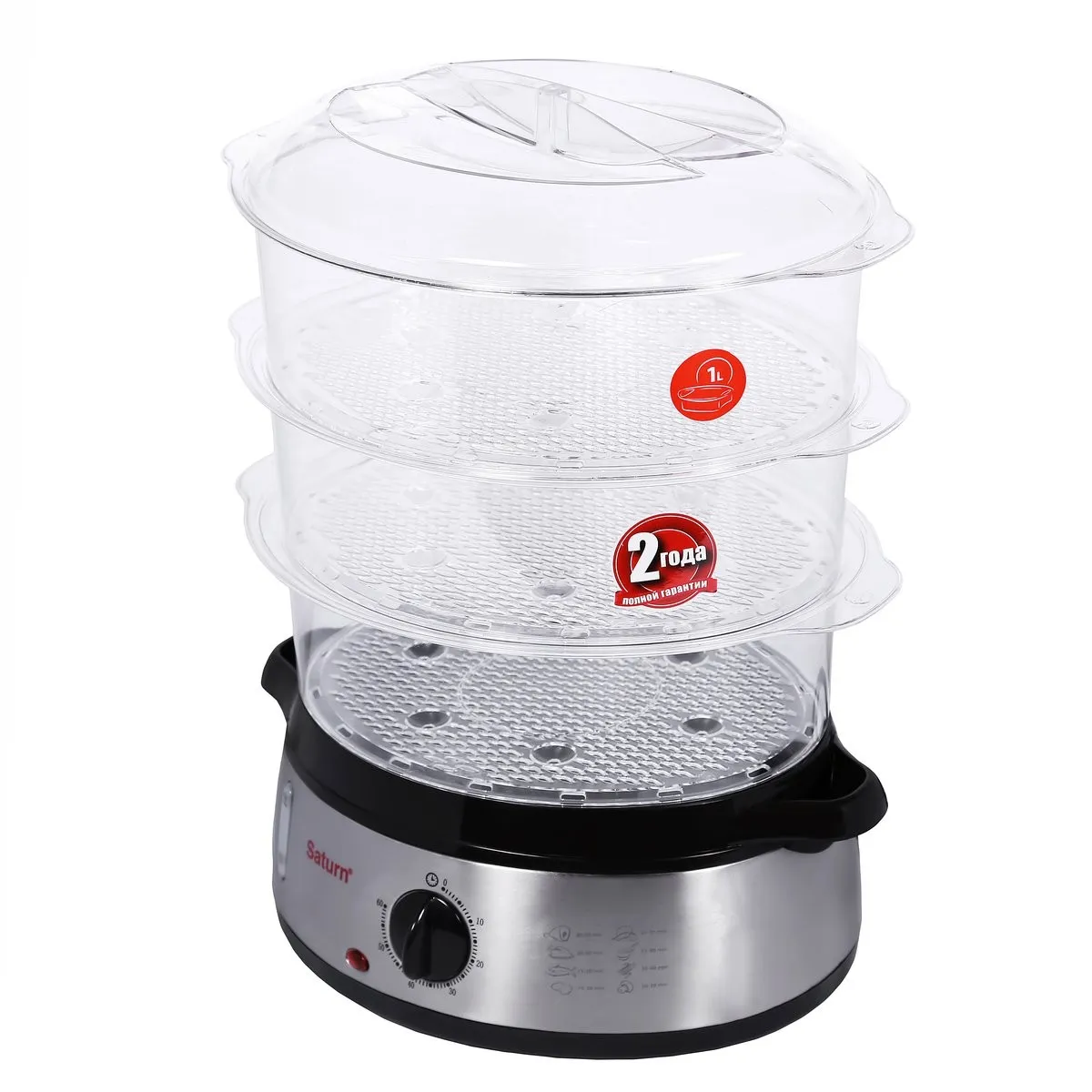 Пароварка / яйцеварка Saturn ST-EC7177 в Москве и Московской области от магазина Ammina