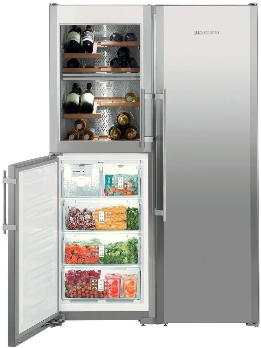 Холодильник Liebherr SBSes 7165 в Москве и Московской области от магазина Ammina