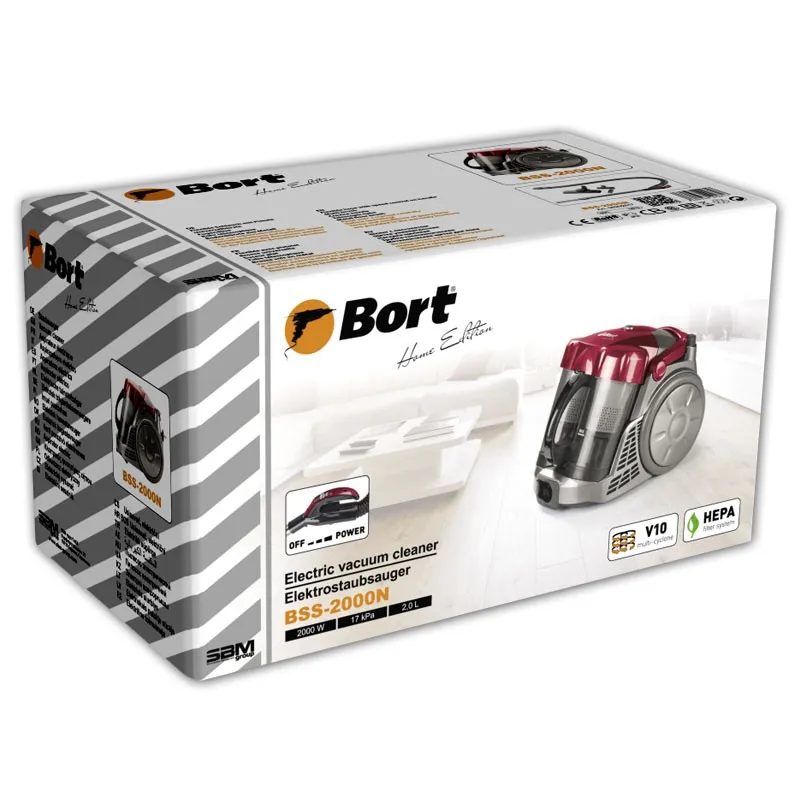 Пылесос Bort BSS-2000N в Москве и Московской области от магазина Ammina