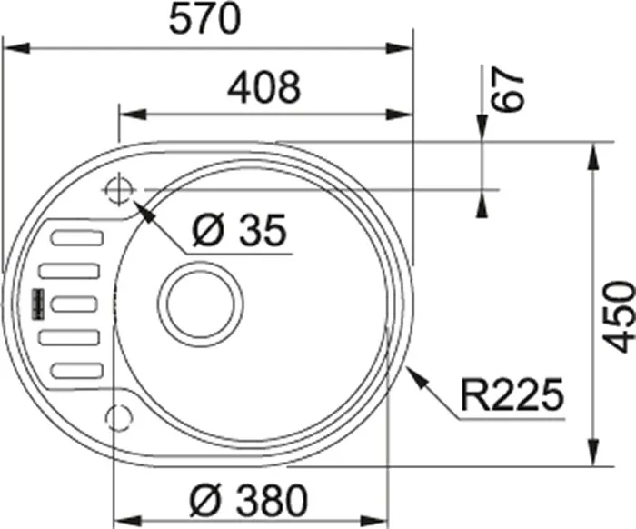 Кухонная мойка Franke Polar PXN 611-57 в Москве и Московской области от магазина Ammina