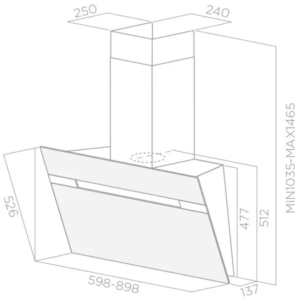 Вытяжка Elica Stripe Lux A/90 в Москве и Московской области от магазина Ammina