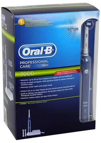 Электрическая зубная щетка Braun Oral-B Professional Care 3000 D20 в Москве и Московской области от магазина Ammina