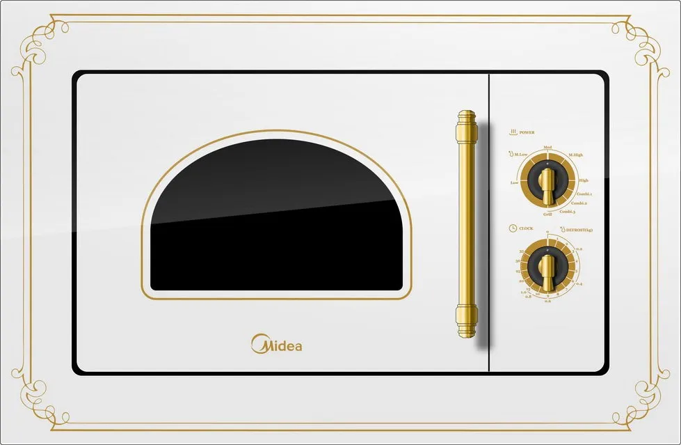 Встраиваемая микроволновая печь Midea MG820BW8 в Москве и Московской области от магазина Ammina